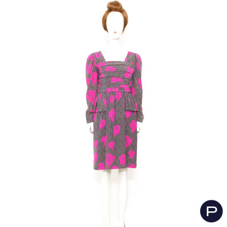 LANVIN - CIRCA 1980 - ROBE