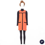 YVES SAINT LAURENT VARIATION - 1990'S - ROBE