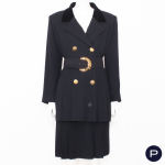 GIVENCHY BOUTIQUES - CIRCA 1990 - ENSEMBLE, VESTE, JUPE