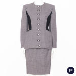 LANVIN - CIRCA 1990 - ENSEMBLE, VESTE, JUPE