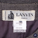 LANVIN - CIRCA 1990 - ENSEMBLE, VESTE, JUPE