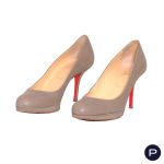 CHRISTIAN LOUBOUTIN - PAIRE D'ESCARPINS