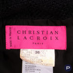 CHRISTIAN LACROIX - PRINTEMPS-ÉTÉ 1996 - VESTE