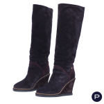 CHANEL - PAIRE DE BOTTES