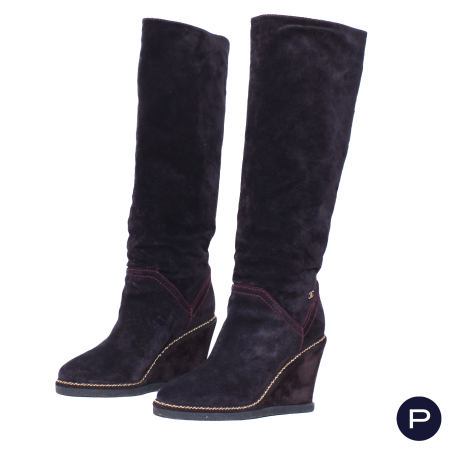 CHANEL - PAIRE DE BOTTES