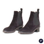 CHANEL - PAIRE DE BOTTINES