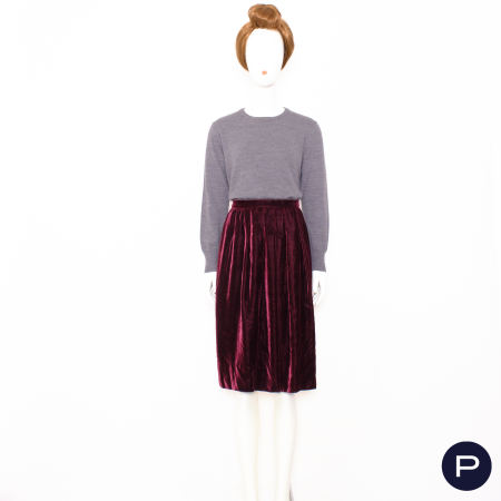 CHANEL X KARL LAGERFELD - 1980'S - JUPE