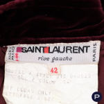 SAINT LAURENT RIVE GAUCHE - CIRCA 1980 - JUPE