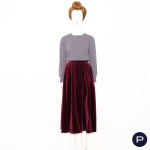 SAINT LAURENT RIVE GAUCHE - CIRCA 1980 - JUPE