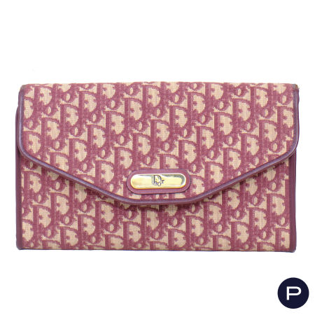 CHRISTIAN DIOR - 1980'S - POCHETTE TRANSFORMABLE