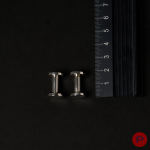 DIOR HOMME X HEDI SLIMANE - CIRCA 2001/05- BOUTONS DE MANCHETTE