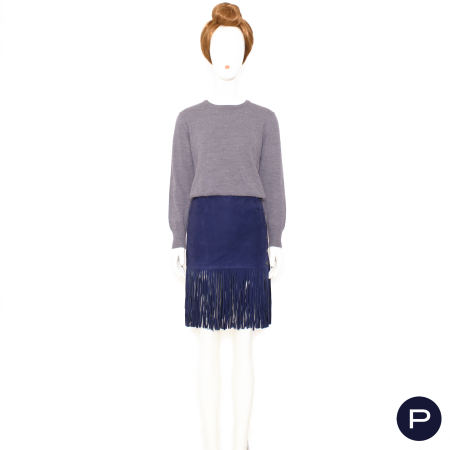 YVES SAINT LAURENT RIVE GAUCHE - 1990'S - JUPE