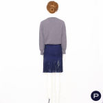 YVES SAINT LAURENT RIVE GAUCHE - 1990'S - JUPE