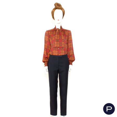 YVES SAINT LAURENT - CIRCA 1990 - BLOUSE