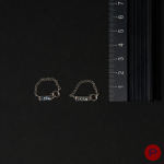 DIOR HOMME X HEDI SLIMANE - CIRCA 2001/05- BOUTONS DE MANCHETTE