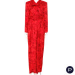 YVES SAINT LAURENT RIVE GAUCHE - AUTOMNE-HIVER 1994/95 - ROBE DU SOIR