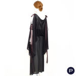 SAINT LAURENT RIVE GAUCHE - AUTOMNE-HIVER 1975/76 - ENSEMBLE, HAUT, JUPE PORTEFEUILLE