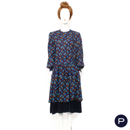 VALENTINO MISS V - CIRCA 1980 - ROBE