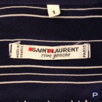 SAINT LAURENT RIVE GAUCHE, YVES SAINT LAURENT X ATTRIBUÉ(E)(S) - 1980'S - BLOUSE, JUPE