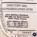 JOHN GALLIANO - 2000'S