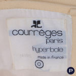 COURRÈGES HYPERBOLE - CIRCA 1970 - ROBE