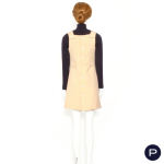 COURRÈGES HYPERBOLE - CIRCA 1970 - ROBE