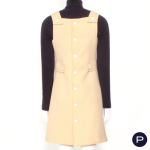 COURRÈGES HYPERBOLE - CIRCA 1970 - ROBE