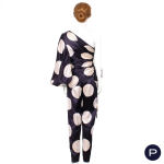 PACO RABANNE - PRINTEMPS-ÉTÉ 1989 - COMBINAISON-PANTALON