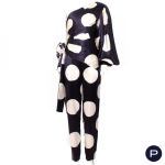 PACO RABANNE - PRINTEMPS-ÉTÉ 1989 - COMBINAISON-PANTALON