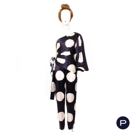 PACO RABANNE - PRINTEMPS-ÉTÉ 1989 - COMBINAISON-PANTALON