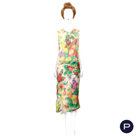 DRIES VAN NOTEN - ENSEMBLE, HAUT, JUPE, FOND DE JUPE