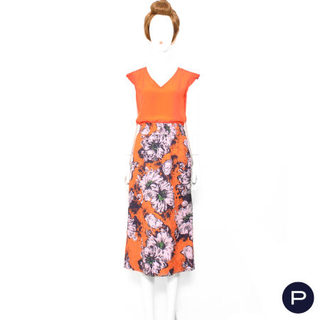 DRIES VAN NOTEN, MIU MIU - CIRCA 2018, DONT - HAUT, JUPE