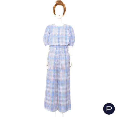 GANNI - CIRCA 2020 - ENSEMBLE, BLOUSE, PANTALON