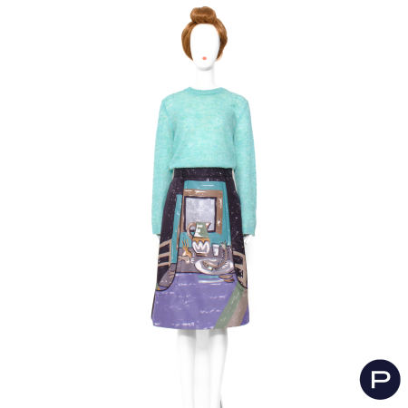 PRADA - AUTOMNE-HIVER 2017/18 - JUPE