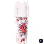 PRADA - AUTOMNE-HIVER 2017/18, CIRCA 2019 - CARDIGAN, JUPE