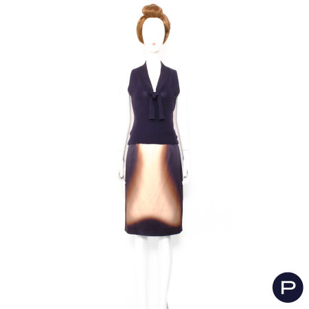 PRADA - DONT, CIRCA 2008 - HAUT, JUPE