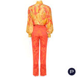 GIANFRANCO FERRÉ - AUTOMNE-HIVER 1992/93 - ENSEMBLE DU SOIR, VESTE, CORSAGE, PANTALON