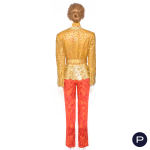 GIANFRANCO FERRÉ - AUTOMNE-HIVER 1992/93 - ENSEMBLE DU SOIR, VESTE, CORSAGE, PANTALON