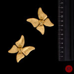 YVES SAINT LAURENT- PAIRE DE BOUCLES D'OREILLES