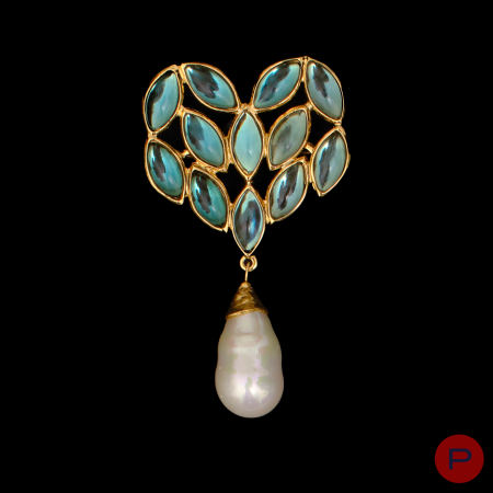 YVES SAINT LAURENT- BROCHE
