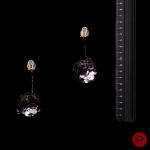 PRADA- PAIRE DE BOUCLES D'OREILLES