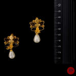 CHANEL - 1993- PAIRE DE BOUCLES D'OREILLES
