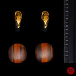 ISABEL CANOVAS, ANONYME - 1990'S- BOUCLES D'OREILLES