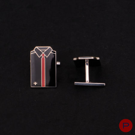 DIOR HOMME X HEDI SLIMANE - PRINTEMPS-ÉTÉ 2005- BOUTONS DE MANCHETTE