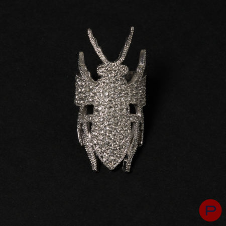 DIOR HOMME X HEDI SLIMANE - AUTOMNE-HIVER 2004/05- BAGUE D'ONGLE