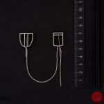 DIOR HOMME X HEDI SLIMANE - AUTOMNE-HIVER 2002/03- BROCHE