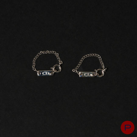 DIOR HOMME X HEDI SLIMANE - CIRCA 2001/05- BOUTONS DE MANCHETTE