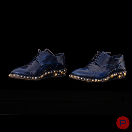 LOUIS VUITTON - PAIRE DE DERBIES