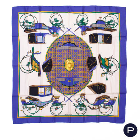 HERMÈS X FRANÇOISE DE LA PERRIÈRE - CARRÉ