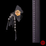 PACO RABANNE - PRINTEMPS-ÉTÉ 1989- BOUCLE D'OREILLE